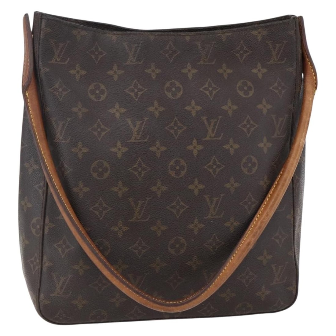 LOUIS VUITTON Monogram Looping GM Shoulder Bag M51145 Auth MI0051 (1 of 18)