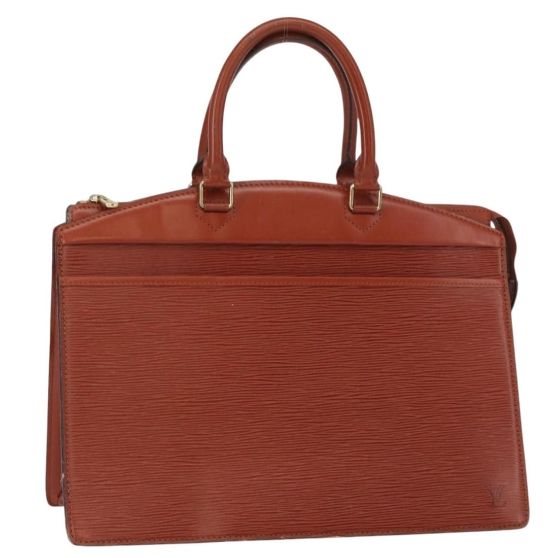 LOUIS VUITTON Epi Riviera Hand Bag Brown M48183 Authentic France (1 of 18)