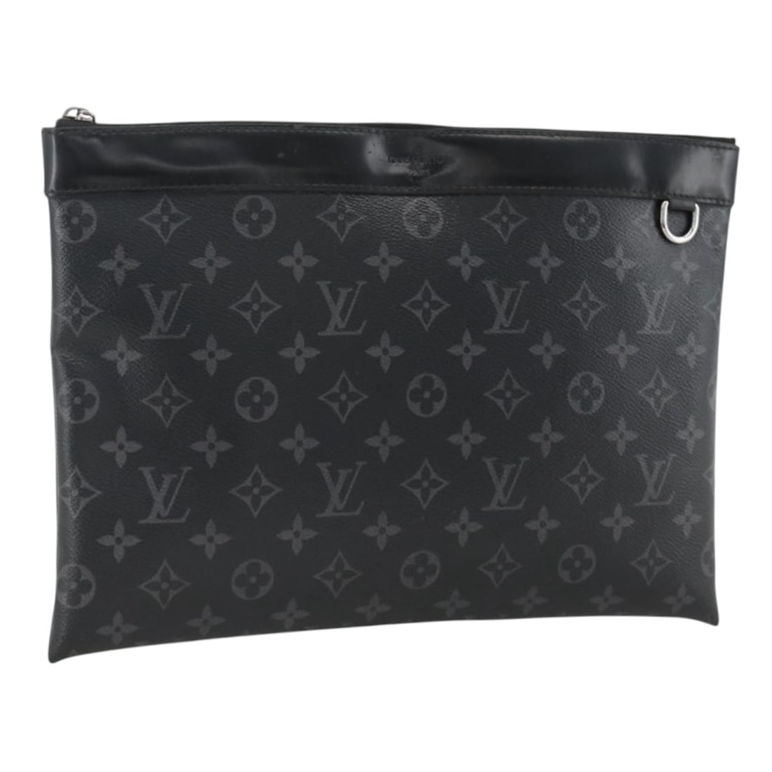 Monogram Eclipse Canvas Discovery PM Clutch by Louis Vuitton M44323 (1 of 18)