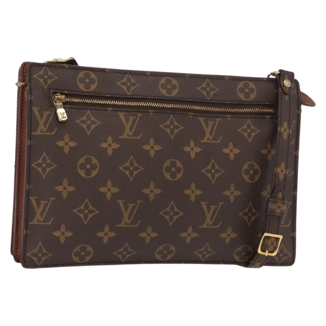 LOUIS VUITTON Monogram Angian Shoulder Bag M51205 Auth: LOUIS VUITTON Monogram Angian Shoulder Bag M51205 Auth Introducing the LOUIS VUITTON Monogram Angian Shoulder Bag, a stylish accessory crafted from durable Monogram Canvas. This shoulder bag, made in