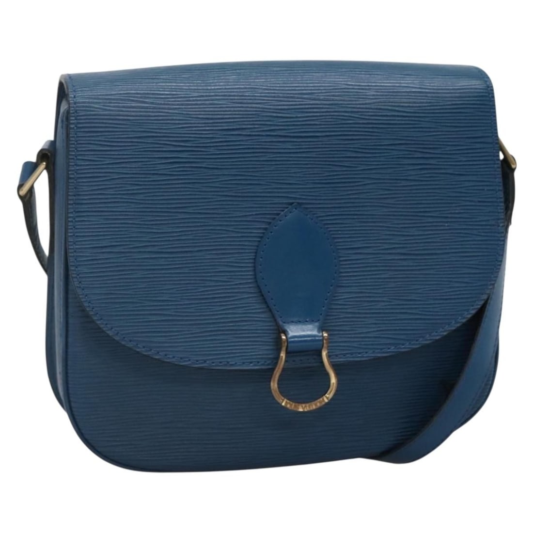 LOUIS VUITTON Epi Saint Cloud GM Shoulder Bag Toledo Blue M52195: LOUIS VUITTON Epi Saint Cloud GM Shoulder Bag Toledo Blue M52195 Introducing the LOUIS VUITTON Epi Saint Cloud GM Shoulder Bag in a stunning Toledo Blue hue. Crafted from durable Epi leather, this sty