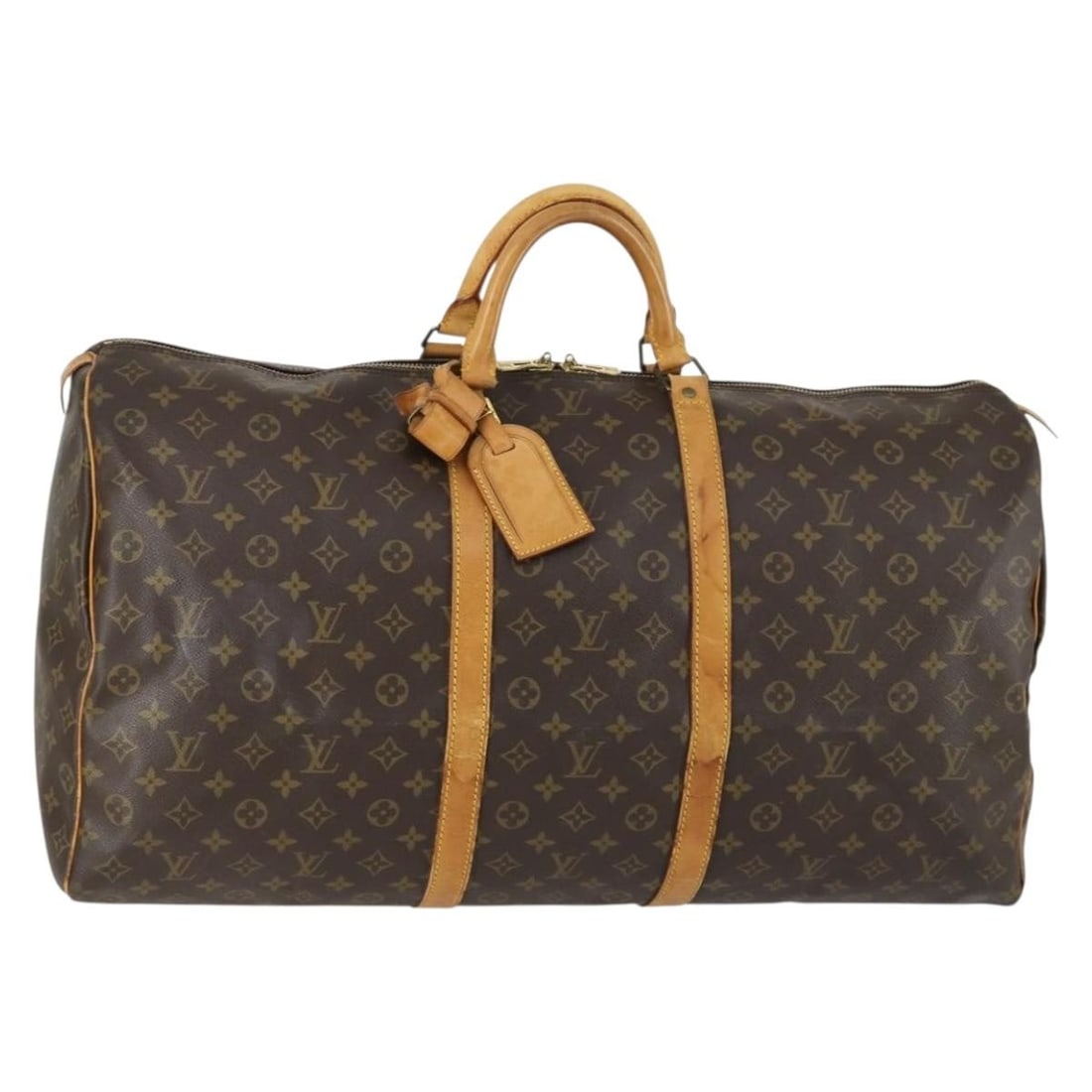 Louis Vuitton Keepall 60 Monogram Canvas Boston Bag M41422 France (1 of 18)
