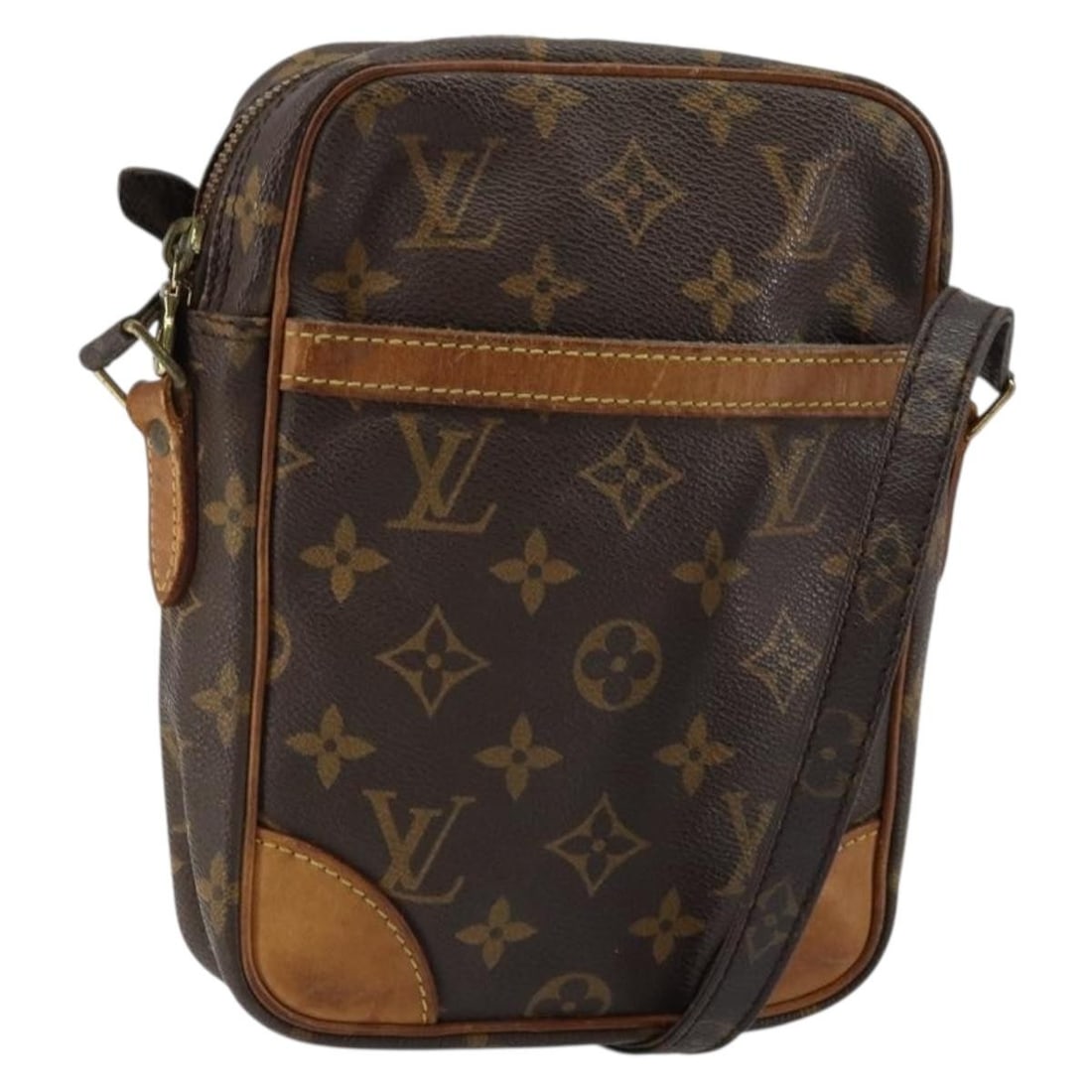 Authentic LOUIS VUITTON Monogram Danube Shoulder Bag M45266 (1 of 18)