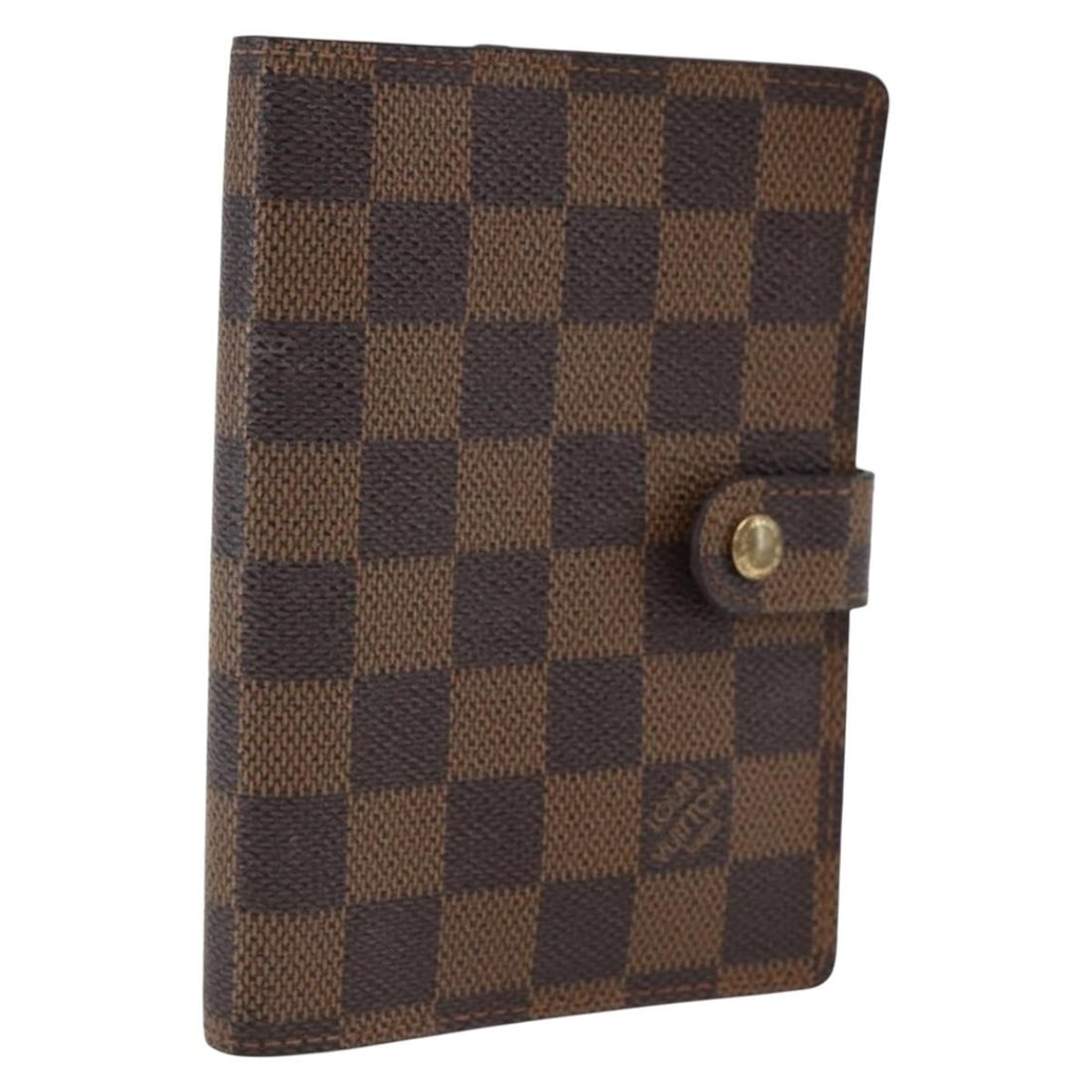 Louis Vuitton Damier Ebene Canvas Day Planner Cover R20700: Louis Vuitton Damier Ebene Canvas Day Planner Cover R20700 This Louis Vuitton Damier Ebene Day Planner Cover is crafted from durable Damier Ebene canvas in a classic checkered pattern. Designed for or