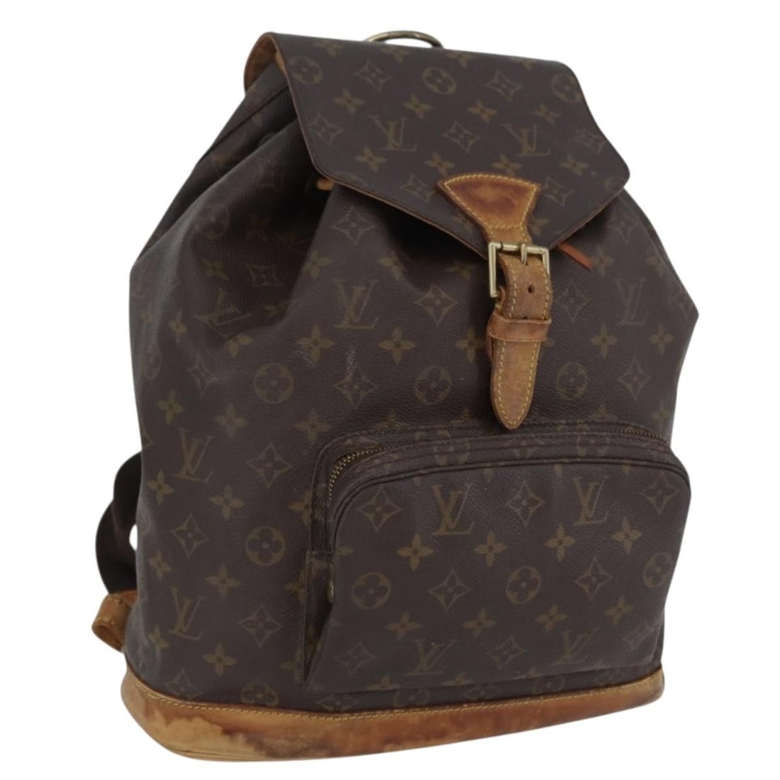 Louis Vuitton Montsouris GM Monogram Canvas Backpack M51135 France: Louis Vuitton Montsouris GM Monogram Canvas Backpack M51135 France This is a Louis Vuitton Montsouris GM Backpack crafted from signature Monogram canvas. The backpack features an adjustable shoulder s