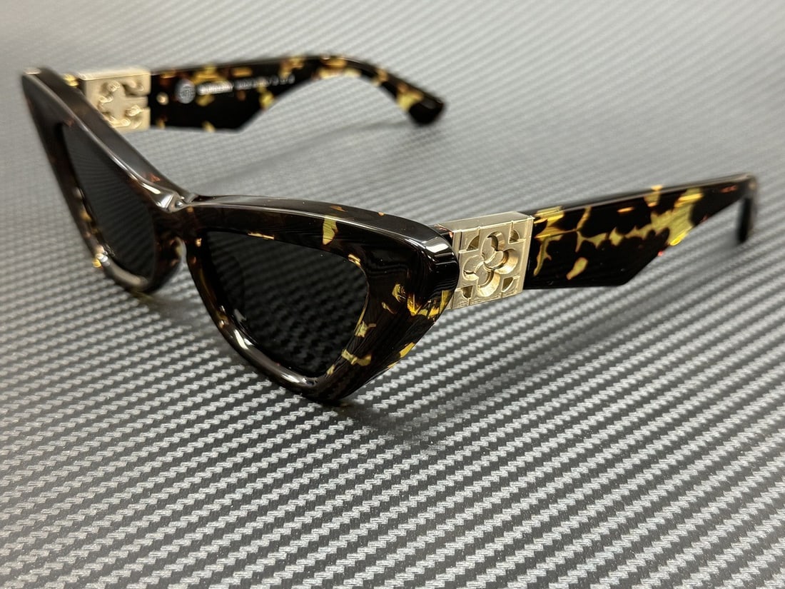 Burberry BE4421U 410687 Dark Yellow Havana Women's Sunglasses with Authenticity Certificate (1 of 5)