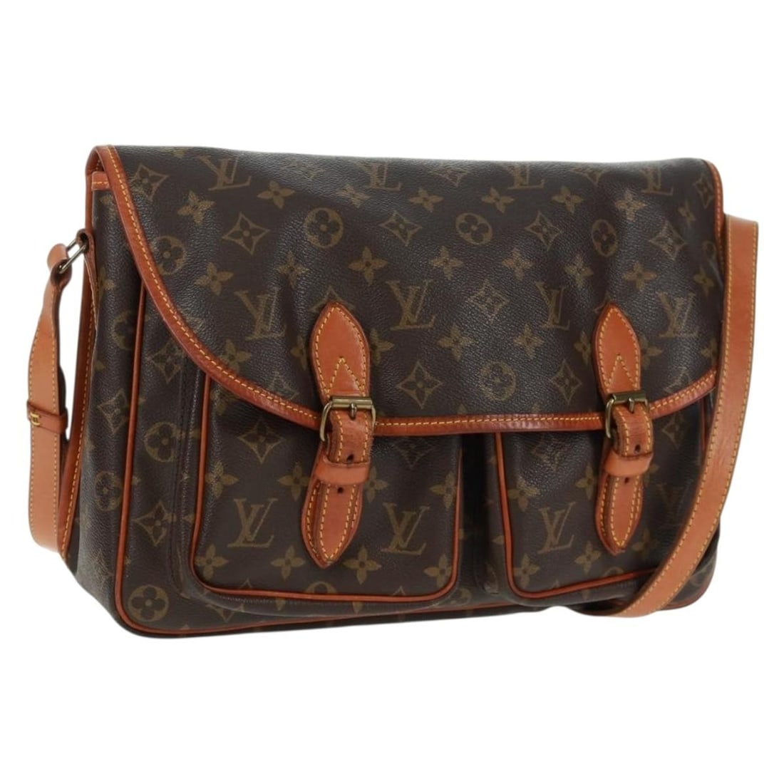 Louis Vuitton Sac Bazas Japon Monogram Canvas M99013 Shoulder Bag: Louis Vuitton Sac Bazas Japon Monogram Canvas M99013 Shoulder Bag This Louis Vuitton Monogram Sac Bazas Japon shoulder bag features the iconic Monogram canvas exterior and is designed for everyday use