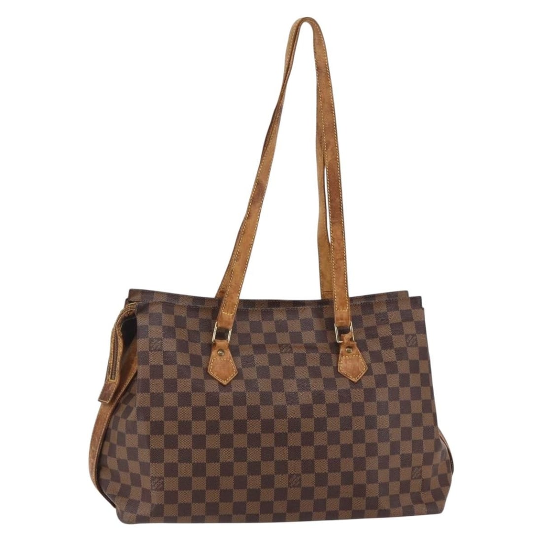 LOUIS VUITTON Damier Ebene Colombine Tote Bag 100th Anniversary N99037 Auth: LOUIS VUITTON Damier Ebene Colombine Tote Bag 100th Anniversary N99037 Auth Introducing the Louis Vuitton Damier Ebene Colombine Bag, a stylish tote celebrating the brand's 100th anniversary. Crafted