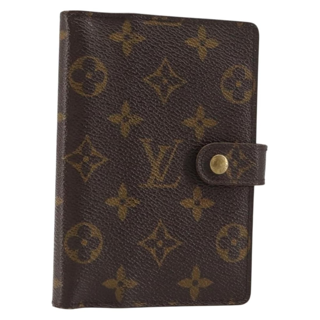 LOUIS VUITTON Monogram Agenda PM Day Planner Cover R20005 Auth: LOUIS VUITTON Monogram Agenda PM Day Planner Cover R20005 Auth This authentic Louis Vuitton Monogram Agenda PM day planner cover combines style with practicality. Crafted from durable Monogram Canvas,