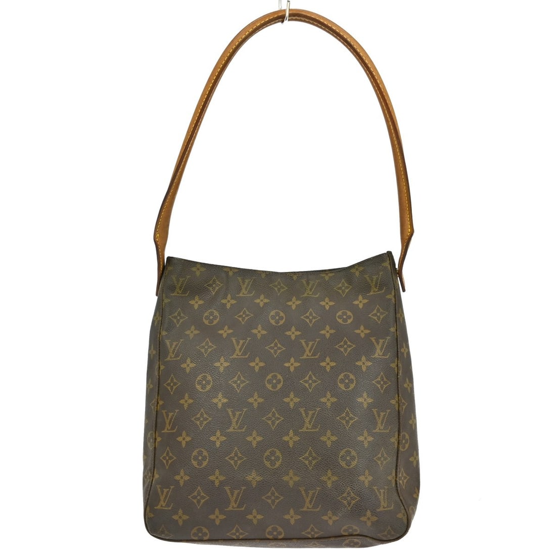 Louis Vuitton Looping GM Monogram Canvas Large Shoulder Bag Brown M51145 (1 of 13)