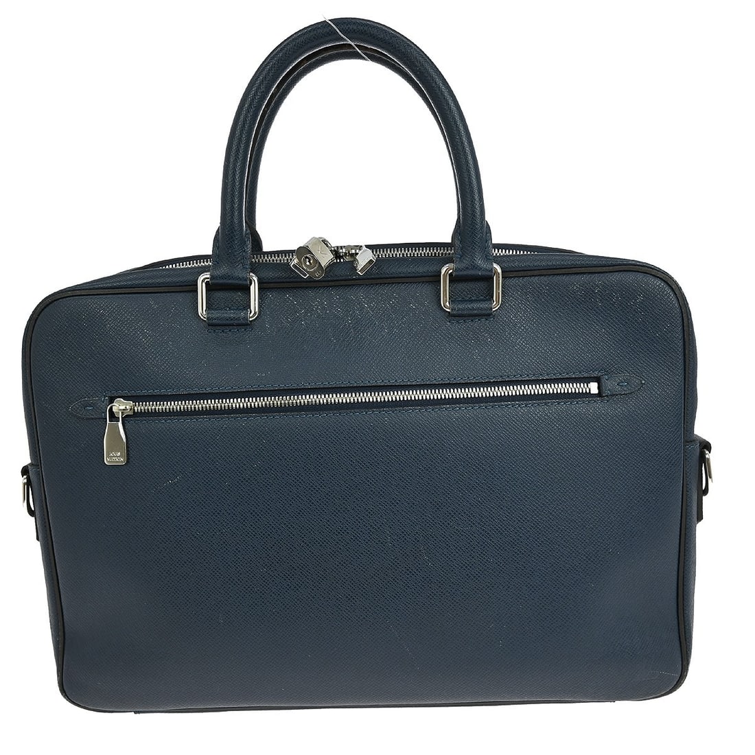 Porte Document Voyage MM Blue Taiga Leather Briefcase by Louis Vuitton (1 of 10)
