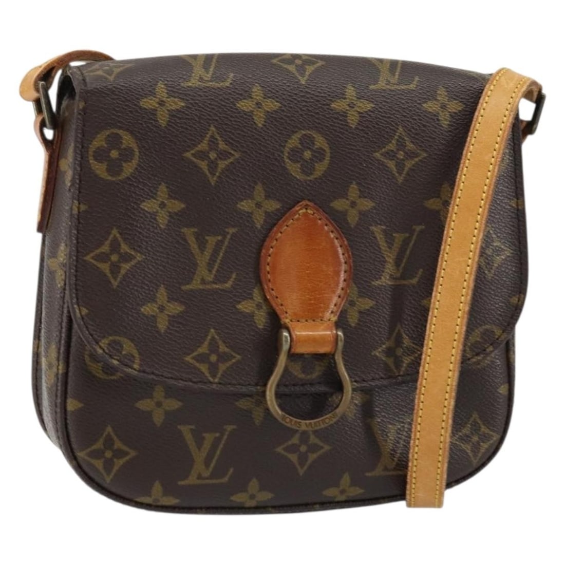 Louis Vuitton Saint Cloud MM Monogram Canvas Shoulder Bag M51243 (1 of 18)