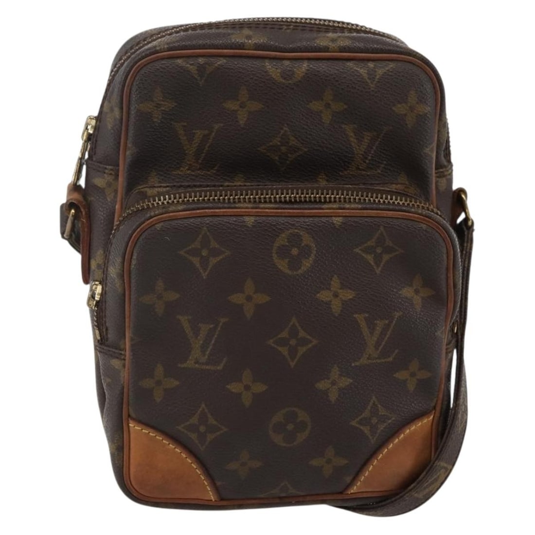 LOUIS VUITTON Monogram Amazon Shoulder Bag M45236 Authentic France (1 of 18)