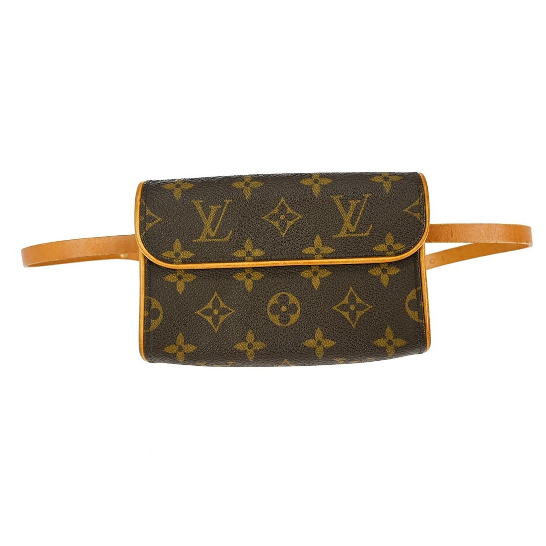 Louis Vuitton Pochette Florentine Monogram Canvas Bum Bag M51855 Vintage: Louis Vuitton Pochette Florentine Monogram Canvas Bum Bag M51855 Vintage This vintage Louis Vuitton Pochette Florentine Bum Bag is a stylish accessory perfect for casual occasions. Crafted from Monogr