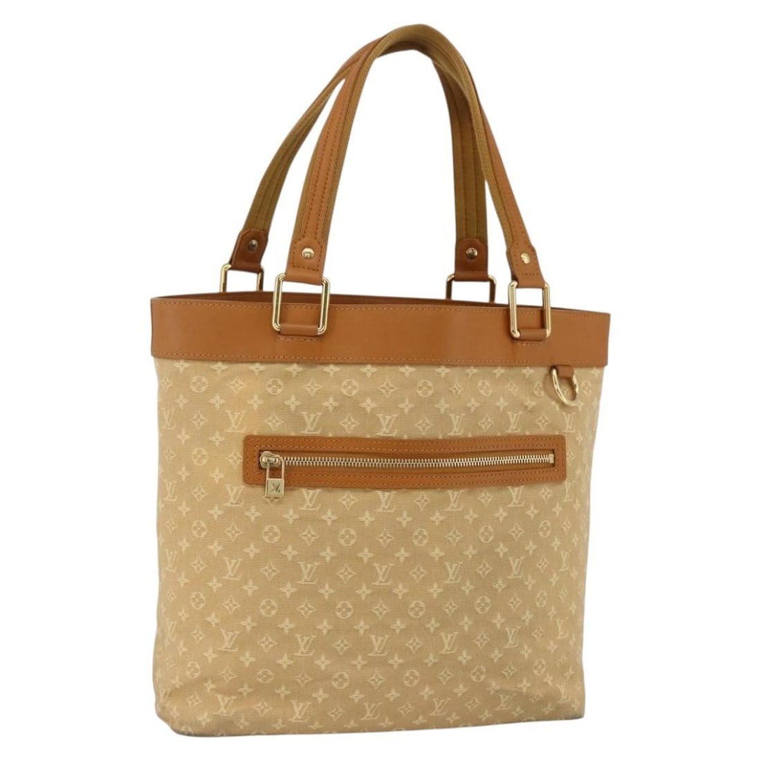 Louis Vuitton Mini Lucille PM Beige Monogram Canvas Women's Handbag M92684 (1 of 18)