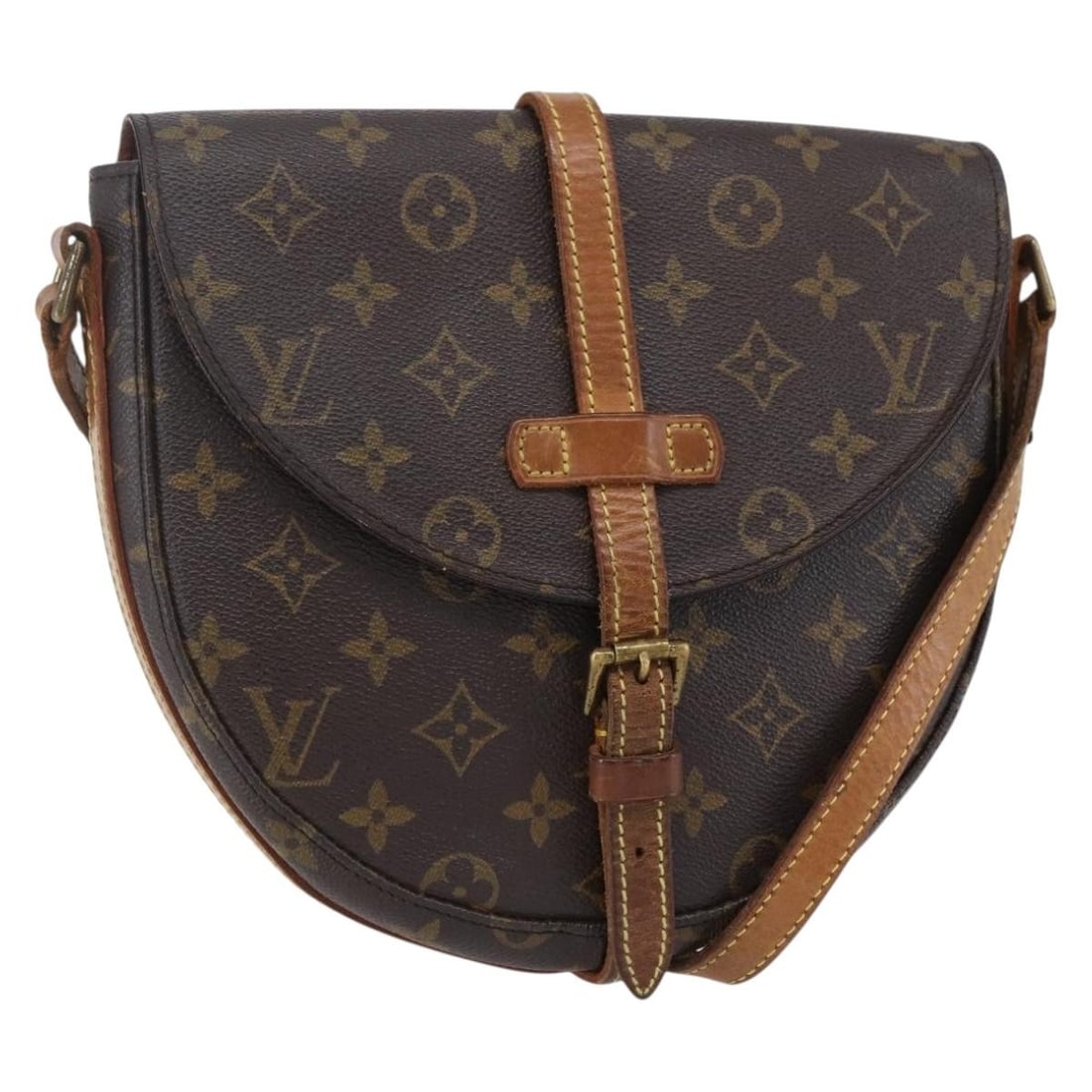 LOUIS VUITTON Monogram Chantilly MM Shoulder Bag M51233 Auth France: LOUIS VUITTON Monogram Chantilly MM Shoulder Bag M51233 Auth France Discover the timeless elegance of the LOUIS VUITTON Monogram Chantilly MM Shoulder Bag, a quintessential accessory that embodies lux
