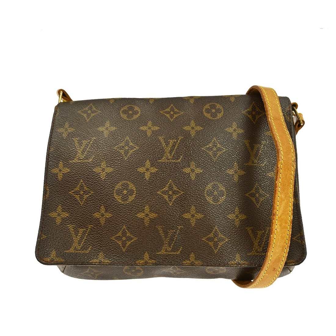 Louis Vuitton Musette Tango Monogram Canvas Shoulder Bag M51388 (1 of 10)