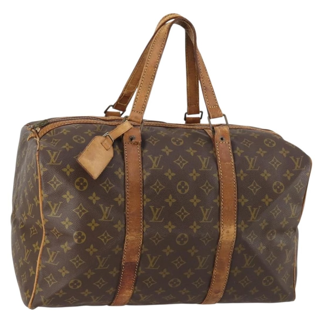 Louis Vuitton Monogram Sac Souple 45 Boston Bag M41624 Authentic (1 of 18)