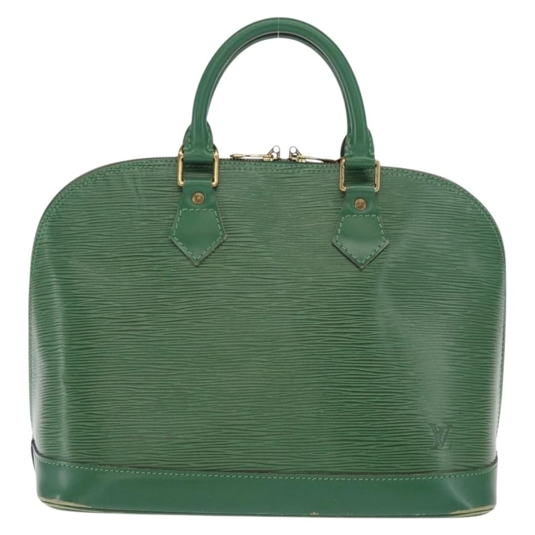 Green Epi Leather Alma Bag by Louis Vuitton France (1 of 18)