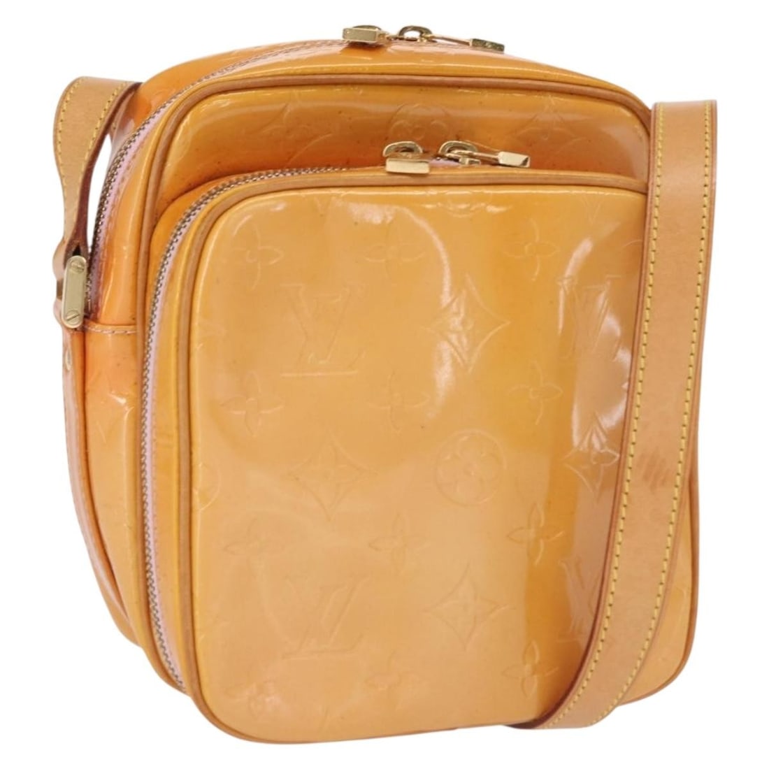 Louis Vuitton Wooster Shoulder Bag Patent Leather Marshmallow Pink M91037 (1 of 18)