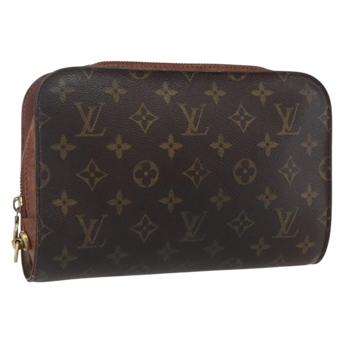 Louis Vuitton Orsay Monogram Canvas Women's Clutch Bag M51790 France: Louis Vuitton Orsay Monogram Canvas Women's Clutch Bag M51790 France This is a LOUIS VUITTON Orsay clutch bag featuring the brand's iconic monogram canvas. Designed for women, the bag is made in Franc