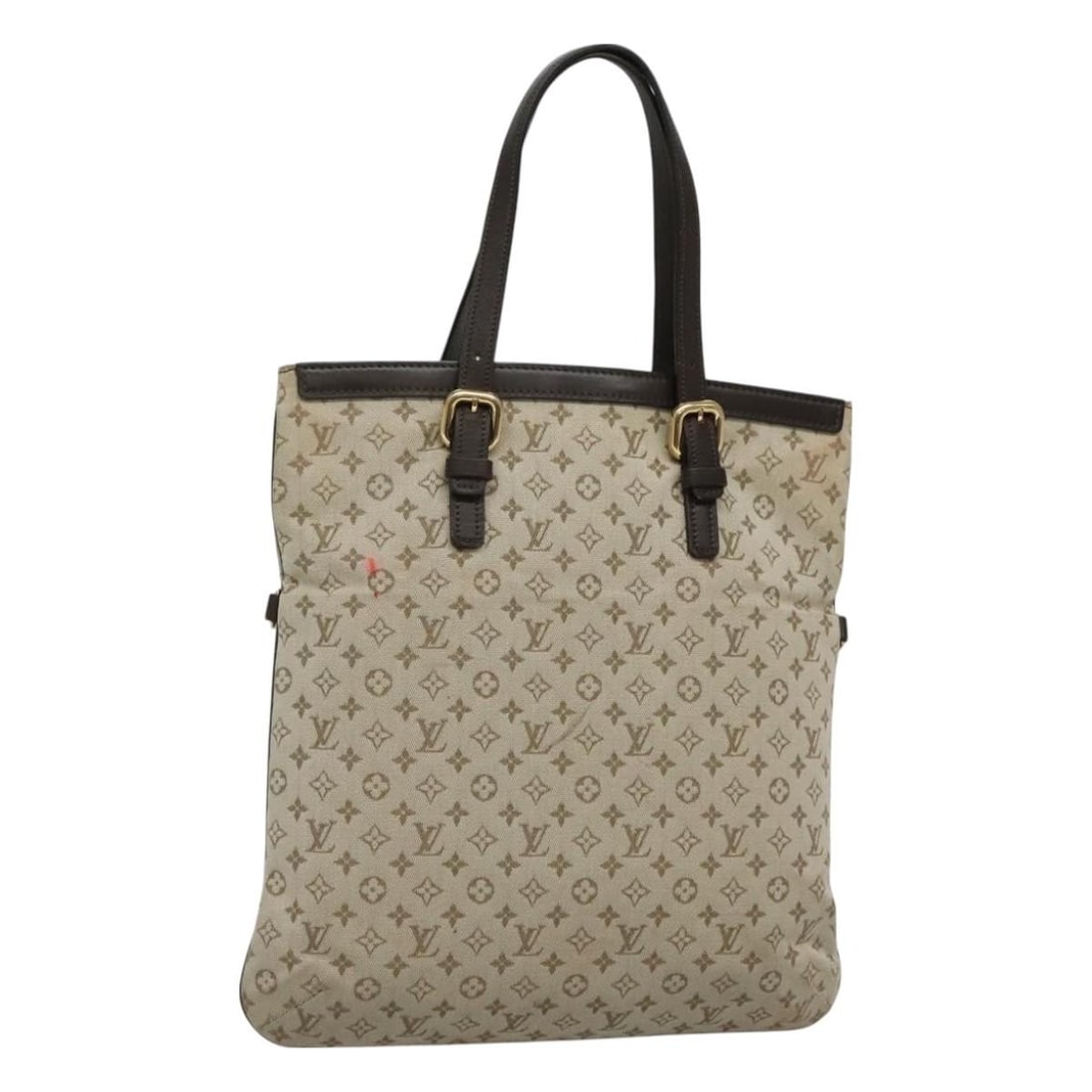 Louis Vuitton Monogram Mini Francoise Tote Bag Khaki M92209 Authentic (1 of 18)