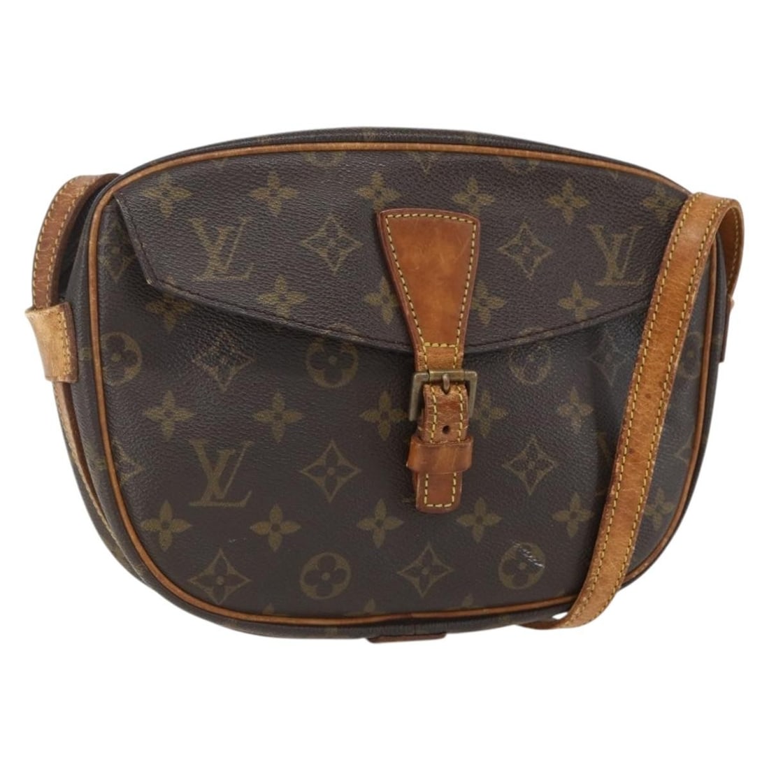 LOUIS VUITTON Monogram Jeune Fille MM Shoulder Bag M51226 Authenticated (1 of 18)