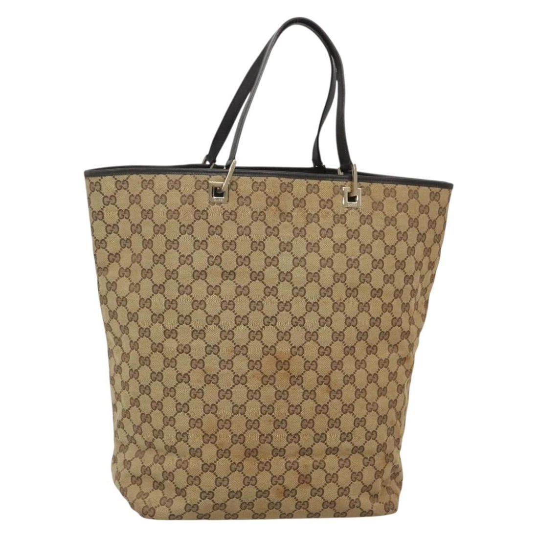 GUCCI GG Canvas Tote Bag Beige Gold 002 1097 2404 Authentic Italy: GUCCI GG Canvas Tote Bag Beige Gold 002 1097 2404 Authentic Italy This authentic GUCCI GG Canvas Tote Bag combines elegance and functionality, featuring a sophisticated beige and gold color scheme. Cr