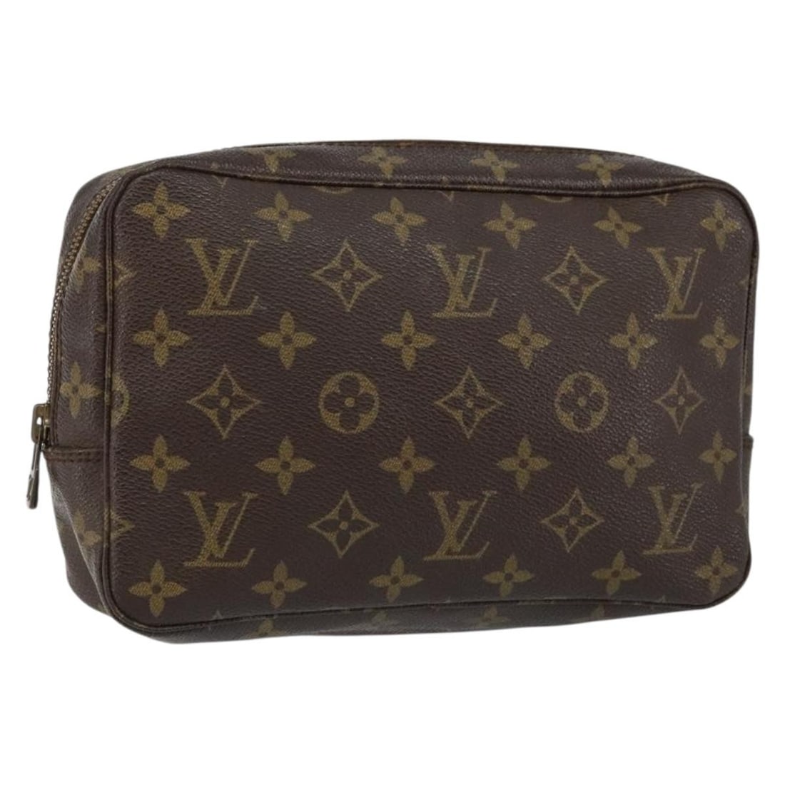 LOUIS VUITTON Monogram Trousse Toilette 23 Clutch Bag M47524 Authentic France (1 of 17)