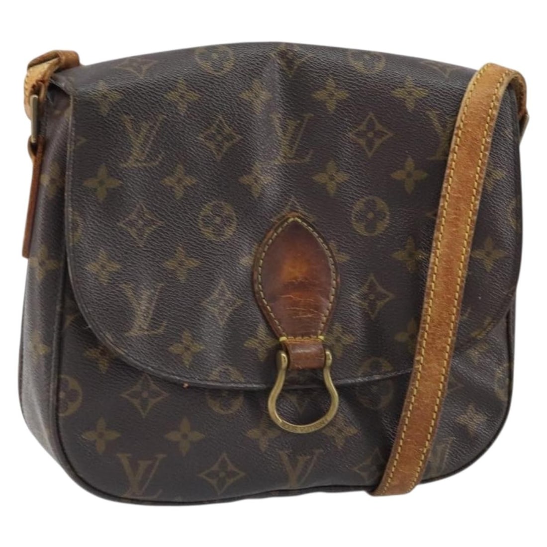Louis Vuitton Saint Cloud GM Monogram Canvas Shoulder Bag M51242 France (1 of 18)