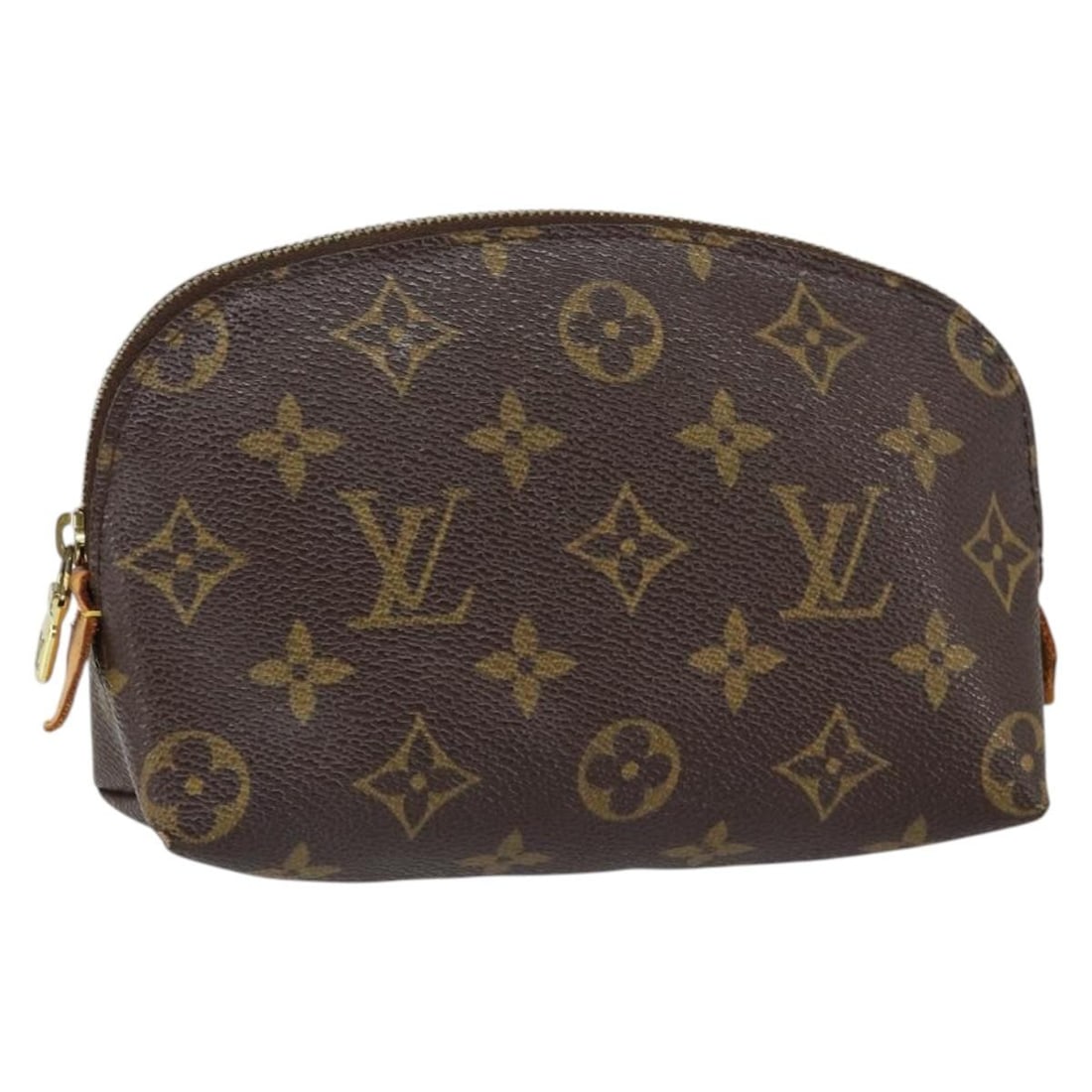 LOUIS VUITTON Monogram Pochette Cosmetic Pouch M43998 Authentic Spain (1 of 18)