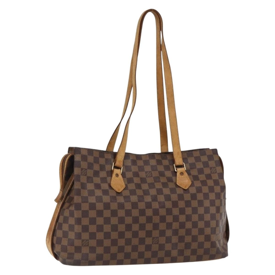 Louis Vuitton Colombine Tote Damier Ebene Canvas 100th Anniversary N99037: Louis Vuitton Colombine Tote Damier Ebene Canvas 100th Anniversary N99037 This Louis Vuitton Damier Ebene Colombine Tote Bag was released for the 100th anniversary and is crafted from Damier Ebene can