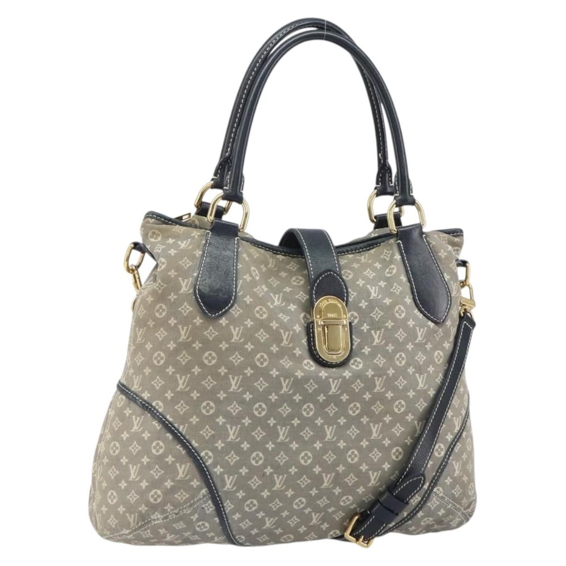 Navy Monogram Idylle Elegy 2way Shoulder Bag by Louis Vuitton M56697 (1 of 18)