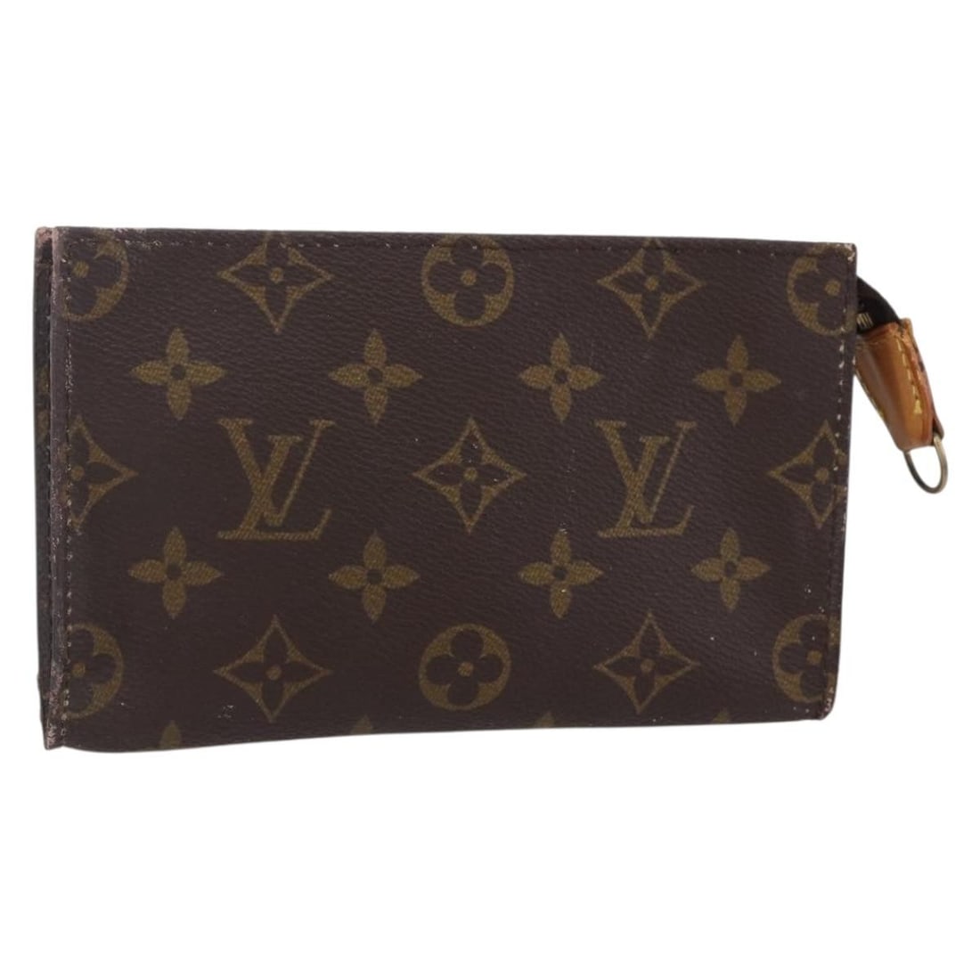 LOUIS VUITTON Monogram Bucket PM Accessory Pouch Auth AR0996: LOUIS VUITTON Monogram Bucket PM Accessory Pouch Auth AR0996 This LOUIS VUITTON Monogram Bucket PM Accessory Pouch showcases the iconic Monogram canvas, a hallmark of luxury and style. Designed for pr