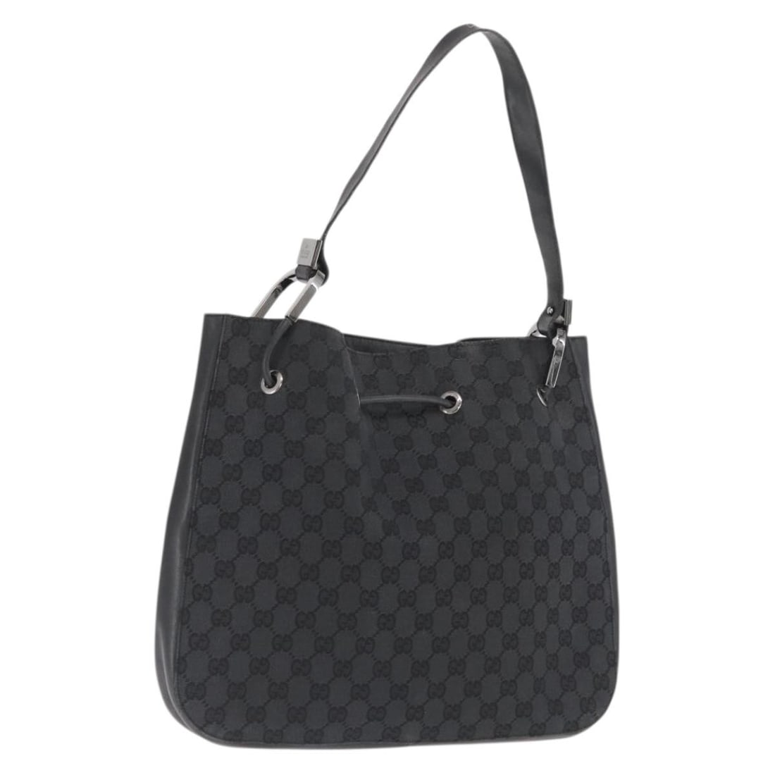 Gucci Black GG Canvas Women's Shoulder Bag Model 001 3746 (1 of 18)