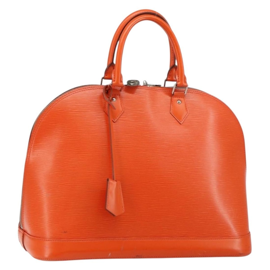 LOUIS VUITTON Epi Alma GM Handbag Orange Pimon M40633 with Accessories (1 of 18)