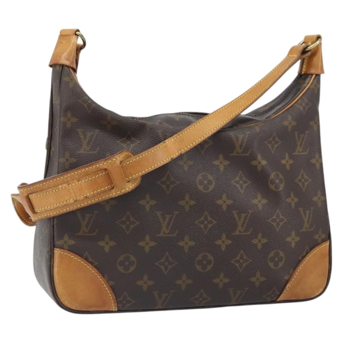 Monogram Canvas Boulogne 30 Shoulder Bag by Louis Vuitton M51265: Monogram Canvas Boulogne 30 Shoulder Bag by Louis Vuitton M51265 This Louis Vuitton Monogram Boulogne 30 shoulder bag features the brand's signature monogram canvas exterior and is designed for women.