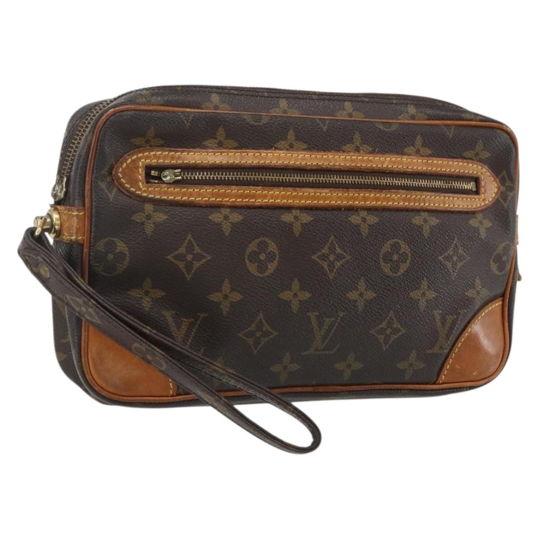 Louis Vuitton Marly Dragonne GM Monogram Canvas Clutch Bag M51825: Louis Vuitton Marly Dragonne GM Monogram Canvas Clutch Bag M51825 This Louis Vuitton Marly Dragonne GM clutch bag is crafted from signature monogram canvas and features a compact rectangular shape. Th