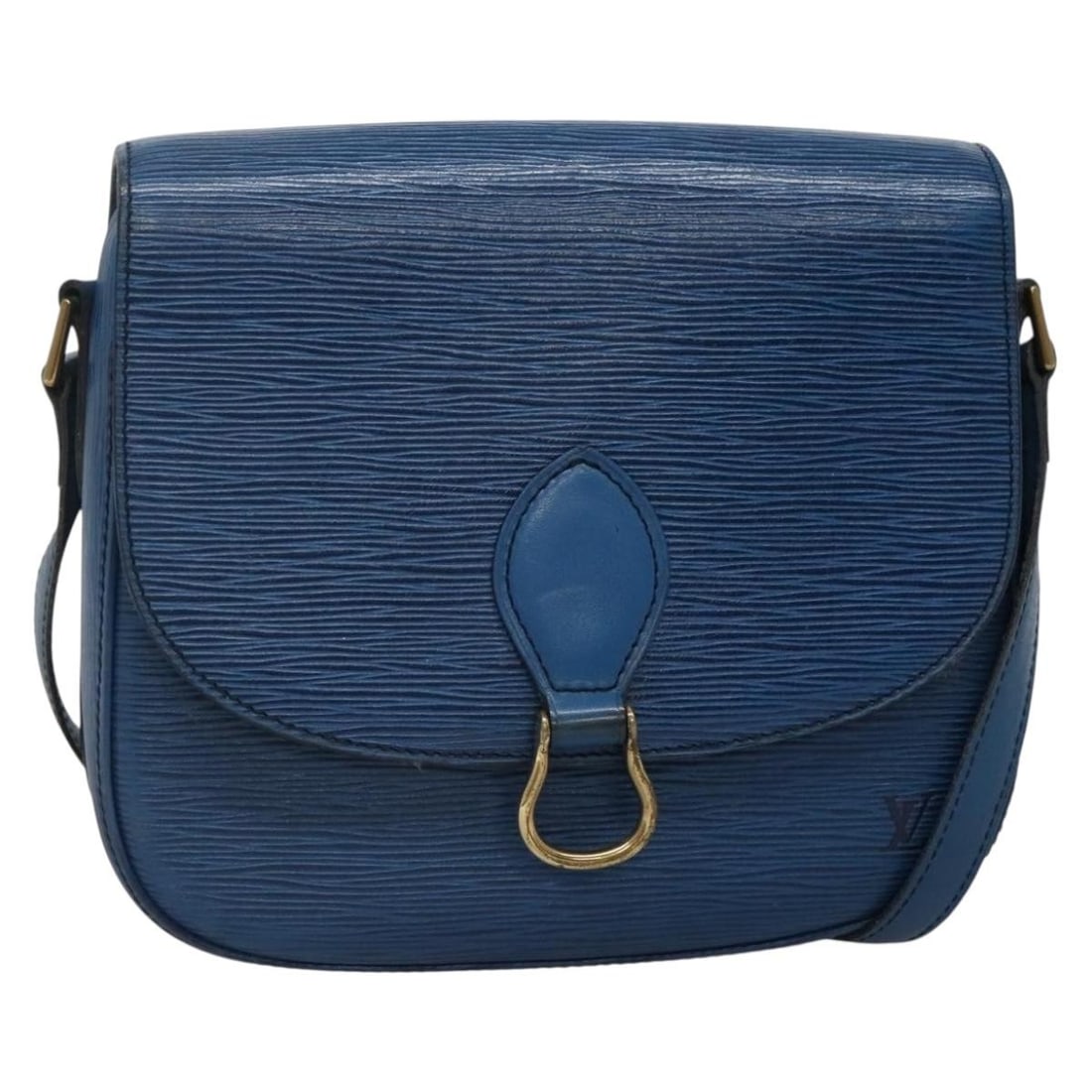 Louis Vuitton Epi Saint Cloud GM Shoulder Bag Toledo Blue M52195 Auth (1 of 18)