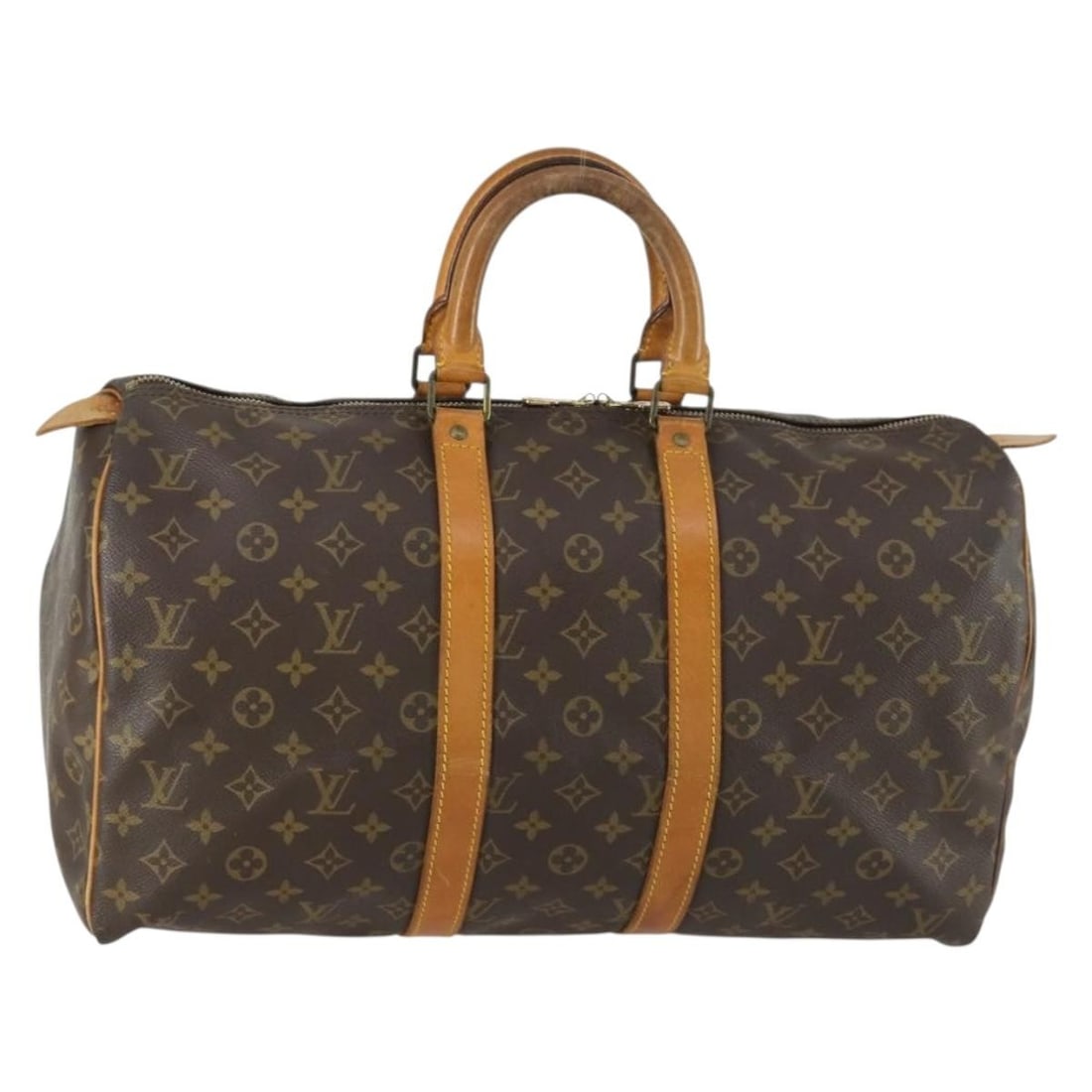 Louis Vuitton Keepall 45 Monogram Canvas Boston Bag M41428 USA (1 of 18)