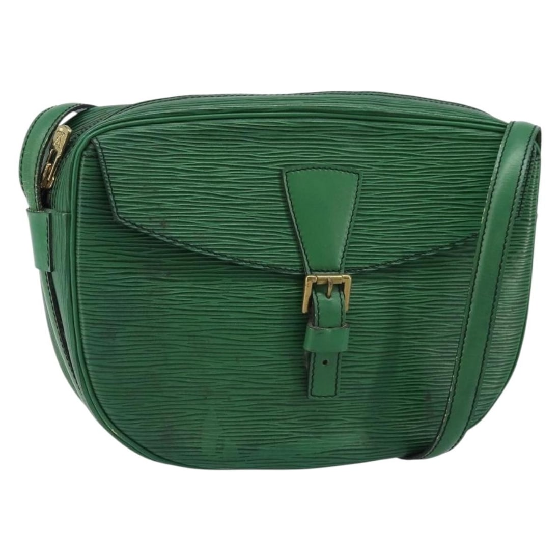 Louis Vuitton Jeune Fille MM Epi Leather Green Shoulder Bag M52154: Louis Vuitton Jeune Fille MM Epi Leather Green Shoulder Bag M52154 This Louis Vuitton Epi Jeune Fille MM Shoulder Bag is crafted from green Epi leather and designed for women. The bag features a struc