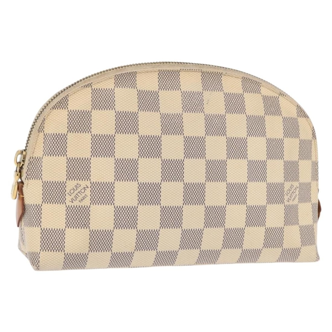 Louis Vuitton Damier Azur Canvas Cosmetic GM Pouch N23346 France (1 of 18)