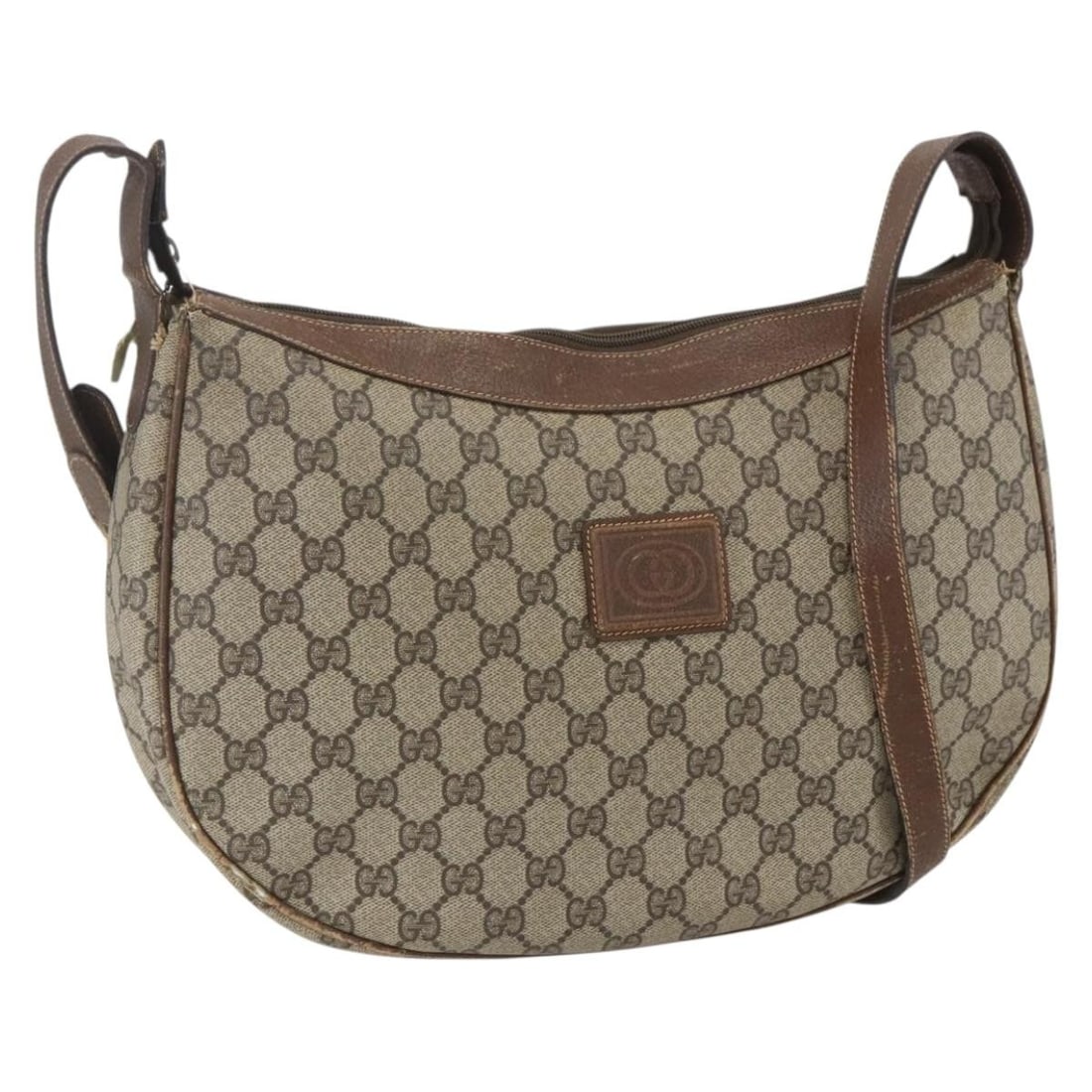 GUCCI GG Supreme Sherry Line Shoulder Bag Beige Gold 001 256 0719 Auth: GUCCI GG Supreme Sherry Line Shoulder Bag Beige Gold 001 256 0719 Auth Elevate your style with this authentic GUCCI GG Supreme Web Sherry Line Shoulder Bag, meticulously crafted in Italy. This chic ac