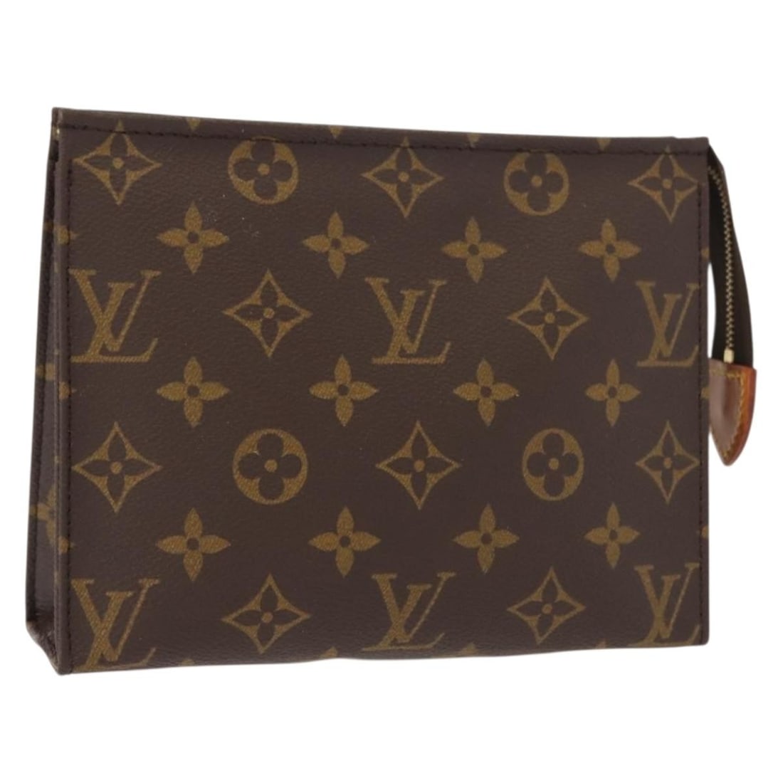 LOUIS VUITTON Monogram Poche Toilette 19 Pouch M47544 Authentic France (1 of 17)