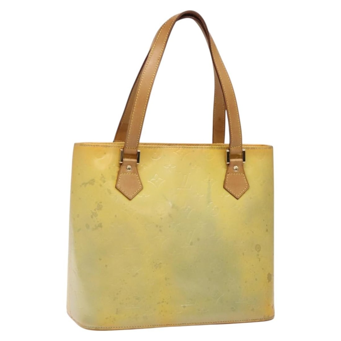 Louis Vuitton Houston Gris Patent Leather Shoulder Handbag M91053: Louis Vuitton Houston Gris Patent Leather Shoulder Handbag M91053 This Louis Vuitton Monogram Vernis Houston handbag in Gris is crafted from patent leather and designed for women. Made in Spain, it fe