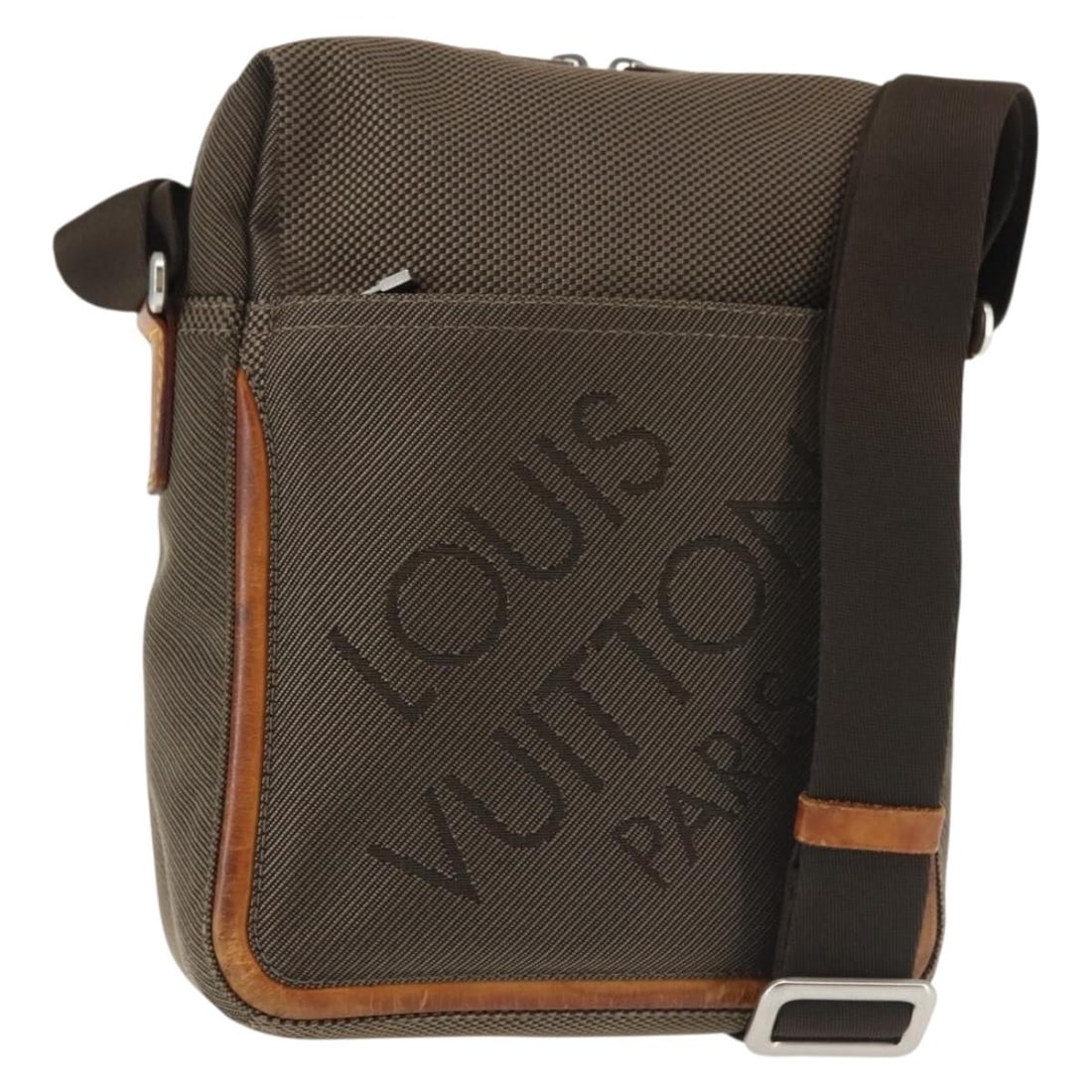 LOUIS VUITTON Damier Geant Sitadan NM Shoulder Bag M93224 Brown Tail (1 of 18)