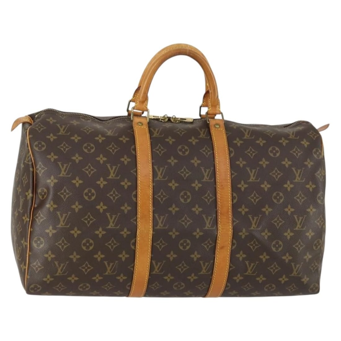 Louis Vuitton Keepall 50 Monogram Canvas Boston Travel Bag M41426 (1 of 18)