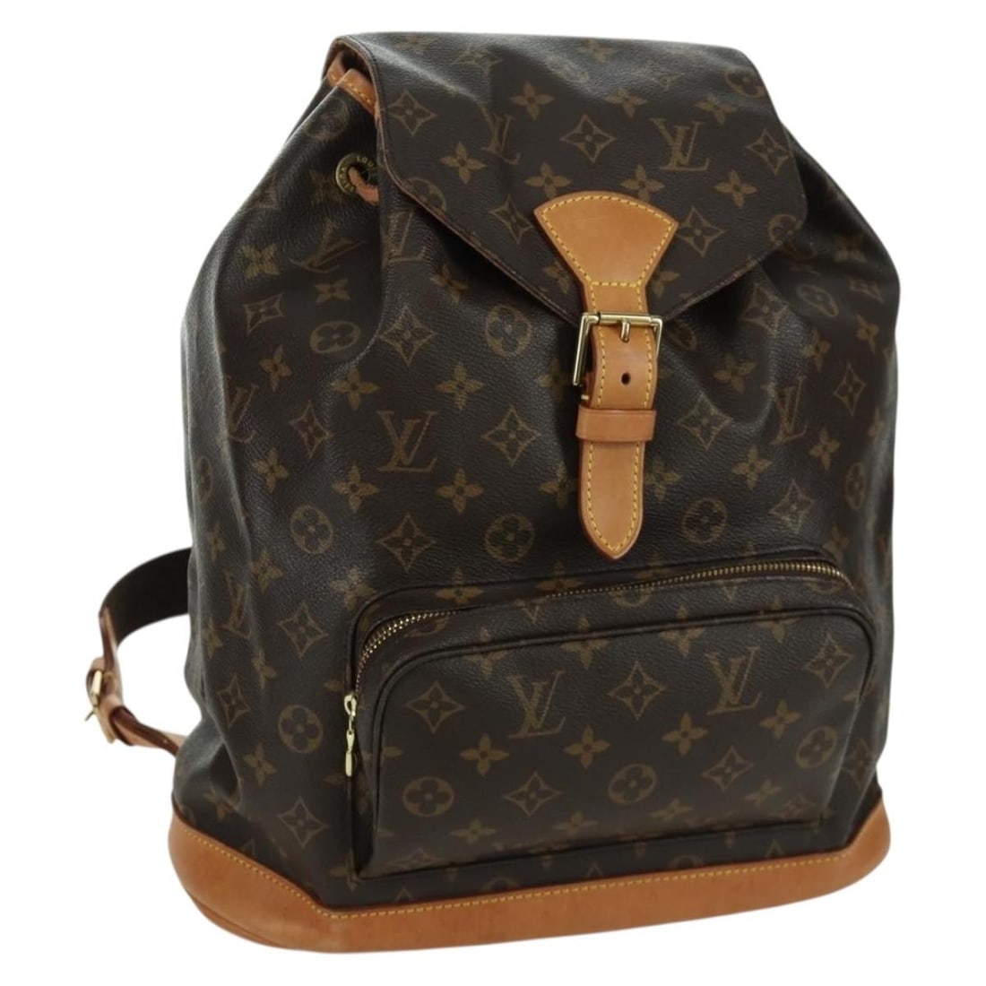 Louis Vuitton Montsouris GM Monogram Canvas Women's Backpack M51135 (1 of 18)