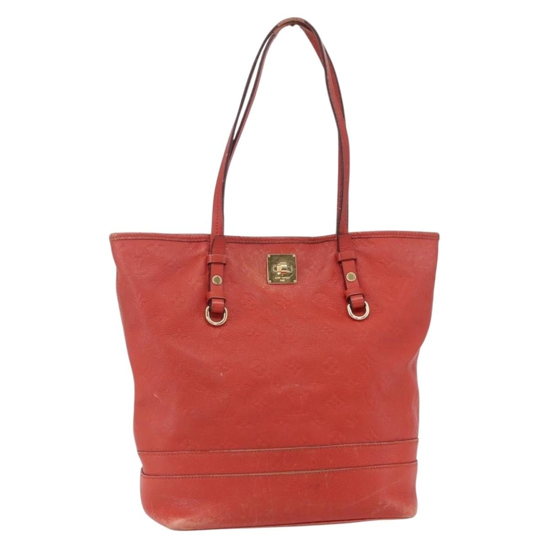 LOUIS VUITTON Monogram Empreinte Orange Citadines PM Tote Bag M40556 (1 of 18)