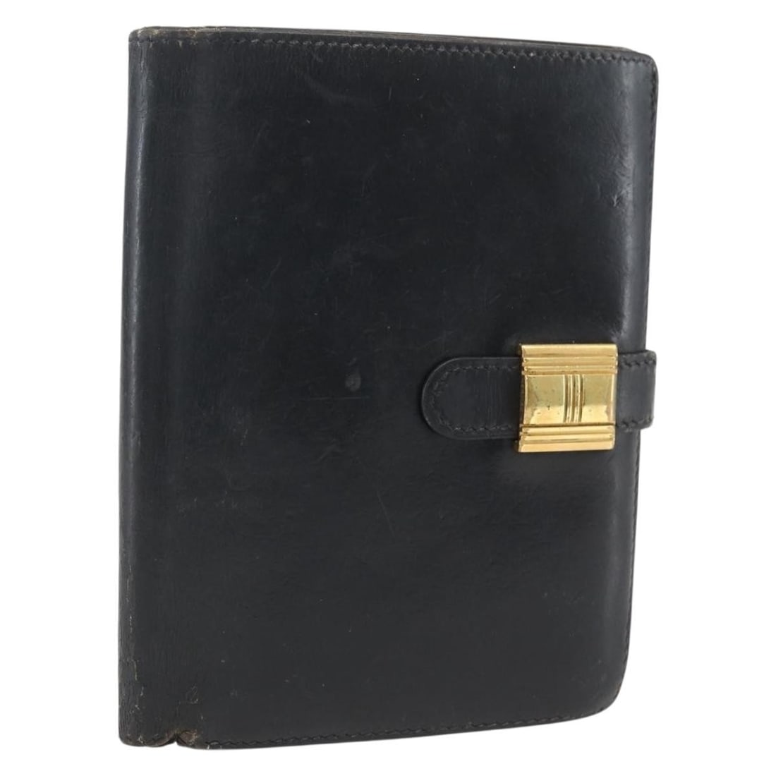 Hermes Diane Saumur Black Leather Women's Wallet Made in France (1 of 18)